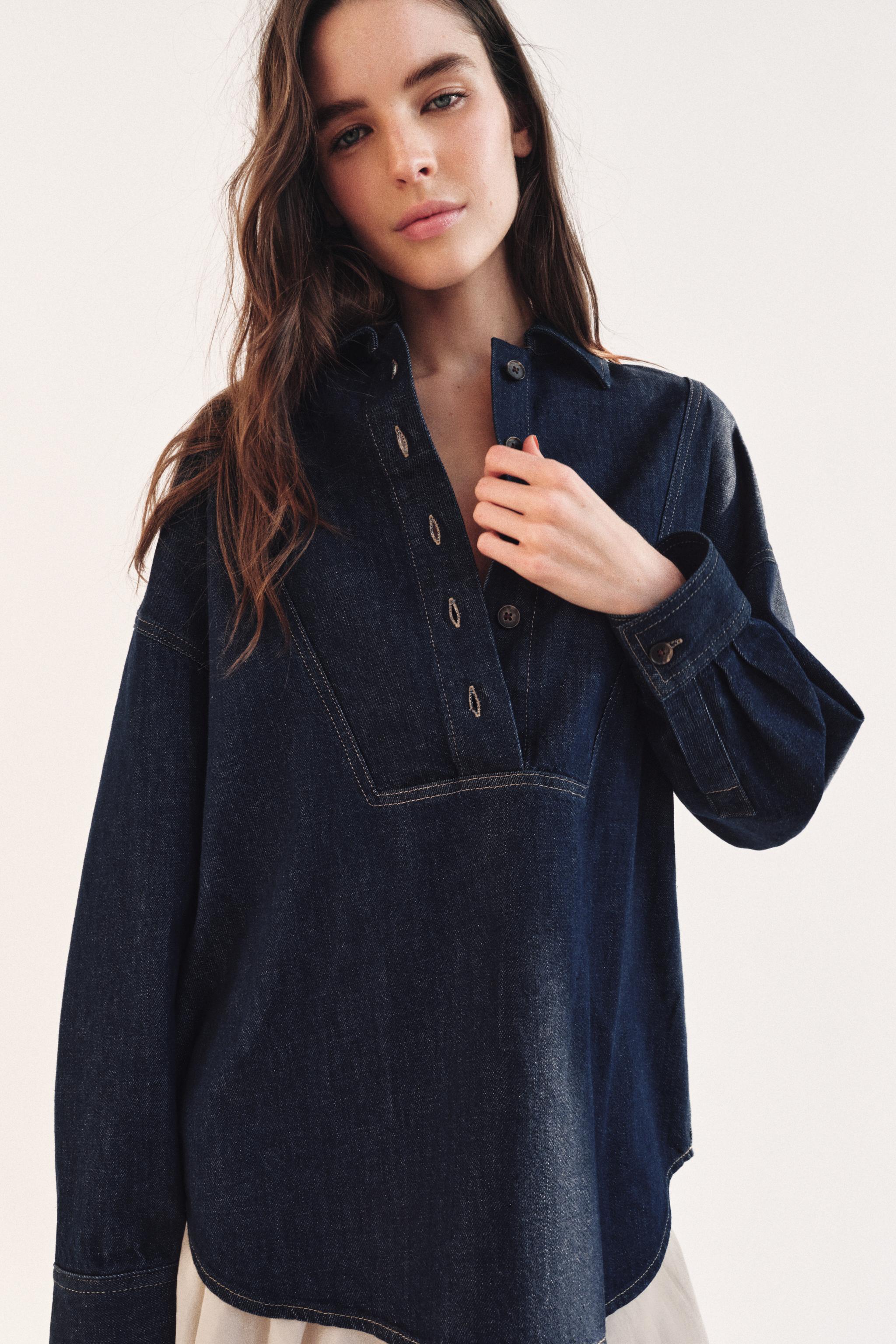 ZW COLLECTION DENIM SHIRT